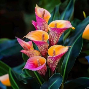 Калла Оникс купить по цене от 450р. в интернет-магазине «Посадика» с доставкой почтой в в Белокурихае и по всей России – [изображение №1].