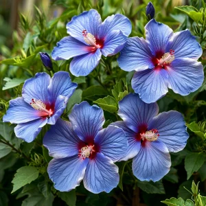 Гибискус садовый Блуминг Квин купить по цене от 259р. в интернет-магазине «Посадика» с доставкой почтой в в Белокурихае и по всей России – [изображение №1].