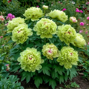 Пион Зеленые Бобы купить по цене от 610р. в интернет-магазине «Посадика» с доставкой почтой в в Белокурихае и по всей России – [изображение №1].