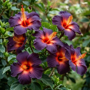 Гибискус Вивида Флэр купить по цене от 279р. в интернет-магазине «Посадика» с доставкой почтой в в Белокурихае и по всей России – [изображение №1].