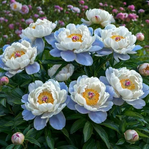 Пион Акварельный Этюд купить по цене от 806р. в интернет-магазине «Посадика» с доставкой почтой в в Белокурихае и по всей России – [изображение №1].