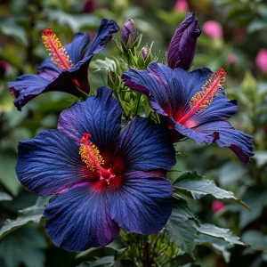 Гибискус Саншайн Кисс купить по цене от 450р. в интернет-магазине «Посадика» с доставкой почтой в в Белокурихае и по всей России – [изображение №1].